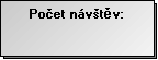 Po�et n�v�t�v